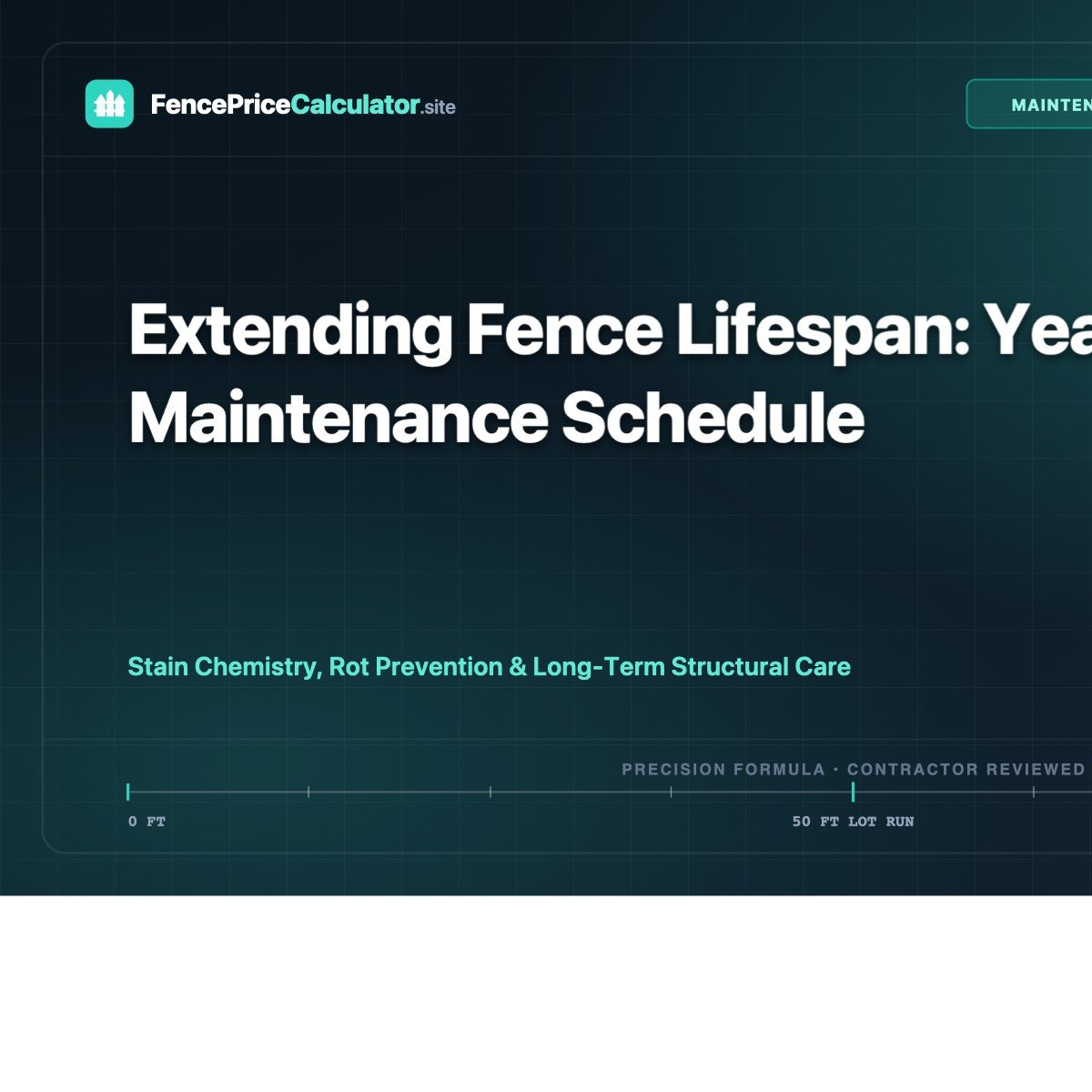 Extending Fence Lifespan: Year-Round Maintenance Schedule